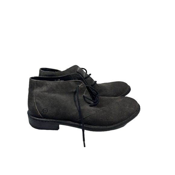 Born Suede Leather Boot Lace Up Gray Men’s 11 - Picture 1 of 10